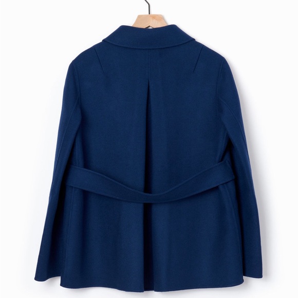 Sofie D’Hoore Camden Peacoat in Navy Blue,  Sz 34 - Picture 2 of 5